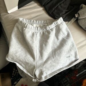 Aritzia TNA shorts grey